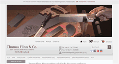 Desktop Screenshot of flinn-garlick-saws.co.uk