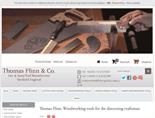 Tablet Screenshot of flinn-garlick-saws.co.uk